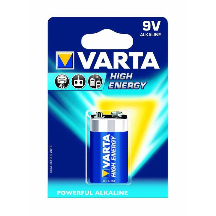 Varta 9v High Energy Battery | PROCAM