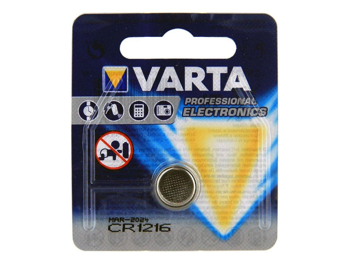 Varta CR1216 Button Cell Battery | PROCAM