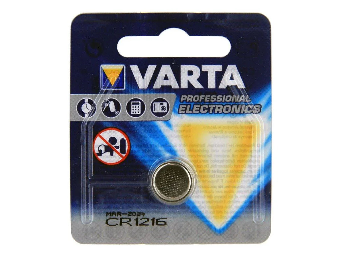 Varta CR1216 Button Cell Battery at PROCAM | procam.com