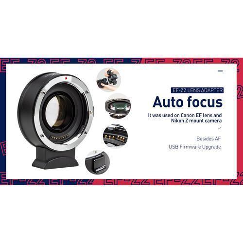 Viltrox EF-Z2 Autofocus Speed Booster Adapter for Canon EF Lens to Nikon Z Camera at PROCAM | procam.com