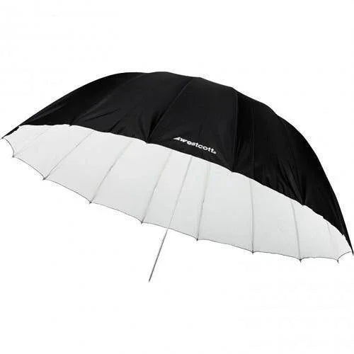 Westcott 7' Parabolic Umbrella (White / Black) at PROCAM | procam.com