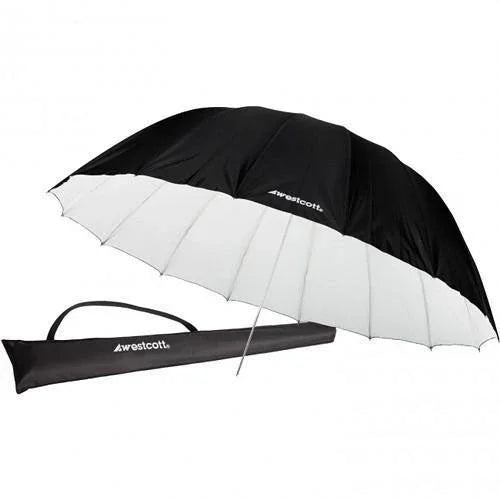 Westcott 7' Parabolic Umbrella (White / Black) at PROCAM | procam.com
