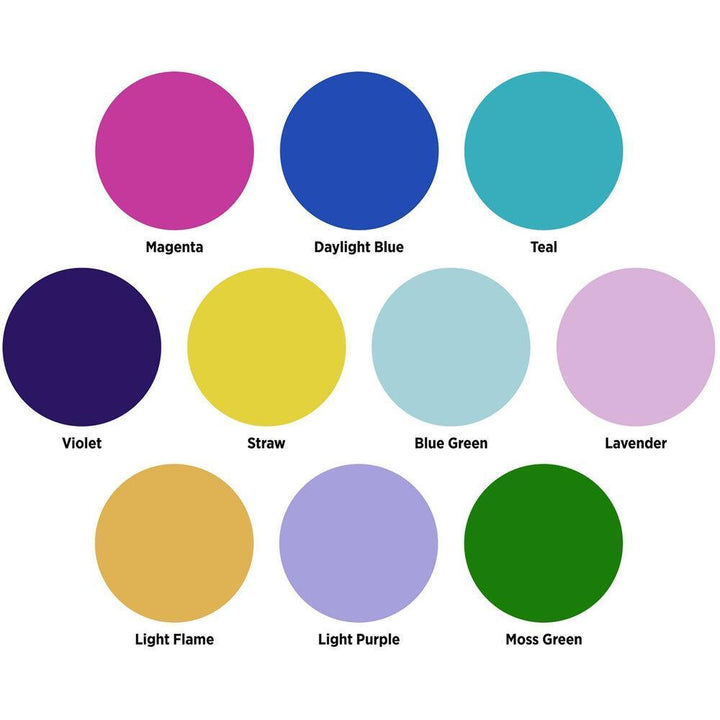 Westcott Creative Color Gel Pack for Optical Spot by Lindsay Adler (10-Pack) | PROCAM