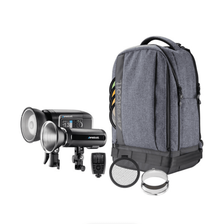 Westcott FJ Wireless 2-Light Portable Portrait Flash Kit with FJ-X3 M Universal Wireless Trigger | PROCAM