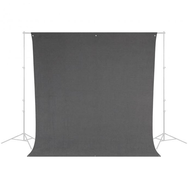 Westcott Wrinkle-Resistant Backdrop - Neutral Gray (9' x 10') | PROCAM
