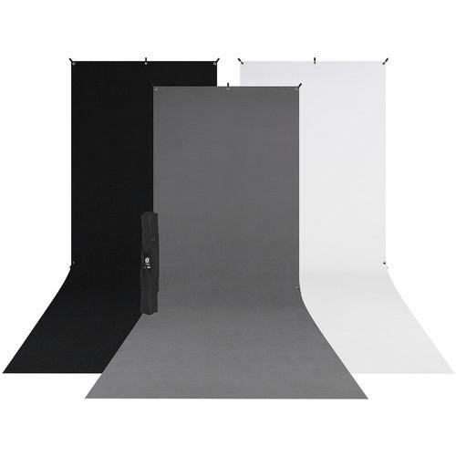 Westcott X-Drop 3-Pack Sweep Backdrop Kit (5' x 12') | PROCAM