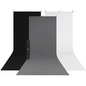 Westcott X-Drop 3-Pack Sweep Backdrop Kit (5' x 12') at PROCAM | procam.com