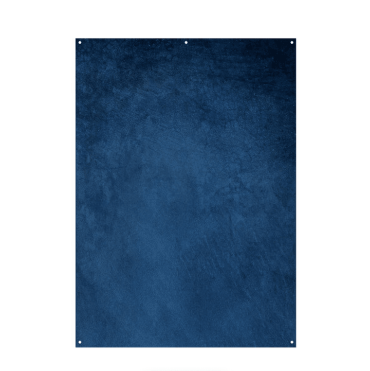 Westcott X-Drop Fabric Backdrop (Blue Concrete, 5' x 7') | PROCAM