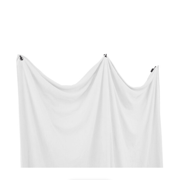 Westcott X-Drop Pro Fabric Backdrop Kit (High-Key White, 8 x 8') | PROCAM