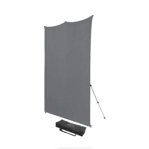 Westcott X-Drop Pro Fabric Backdrop Kit (Neutral Gray, 8 x 8') at PROCAM | procam.com