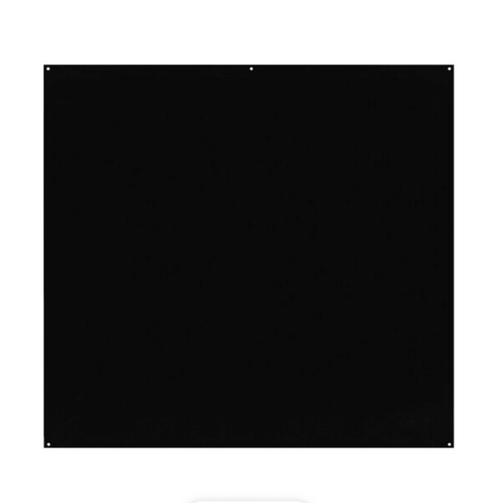Westcott X-Drop Pro Fabric Backdrop (Rich Black, 8 x 8') | PROCAM