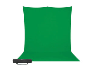 Westcott X-Drop Pro Fabric Backdrop Sweep Kit (Chroma-Key Green Screen, 8 x 13') at PROCAM | procam.com