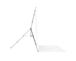 Westcott X-Drop Pro Fabric Backdrop Sweep Kit (High-Key White, 8 x 13') at PROCAM | procam.com