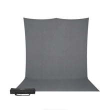 Westcott X-Drop Pro Fabric Backdrop Sweep Kit (Neutral Gray, 8 x 13')