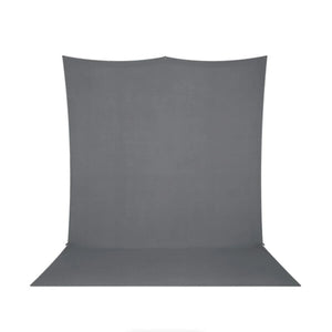Westcott X-Drop Pro Fabric Backdrop Sweep Kit (Neutral Gray, 8 x 13') at PROCAM | procam.com