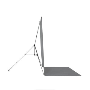 Westcott X-Drop Pro Fabric Backdrop Sweep Kit (Neutral Gray, 8 x 13') at PROCAM | procam.com