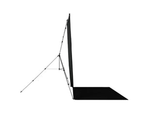 Westcott X-Drop Pro Fabric Backdrop Sweep Kit (Rich Black, 8 x 13') at PROCAM | procam.com