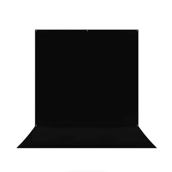 Westcott X-Drop Pro Fabric Backdrop Sweep (Rich Black, 8 x 13') | PROCAM
