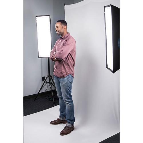 Westcott X-Drop Wrinkle-Resistant Backdrop - High-Key White Sweep (5' x 12') at PROCAM | procam.com