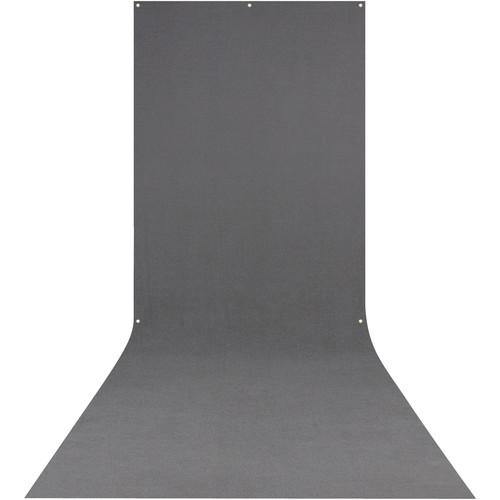 Westcott X-Drop Wrinkle-Resistant Backdrop - Neutral Gray Sweep (5' x 12') | PROCAM