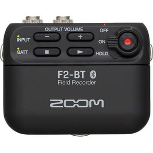Zoom F2-BT Ultracompact Bluetooth-Enabled Portable Field Recorder with Lavalier Microphone | PROCAM