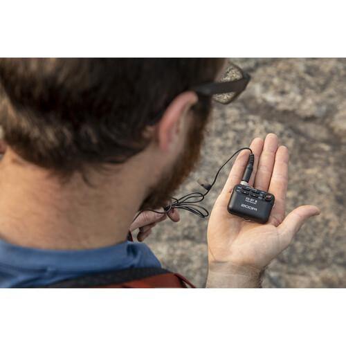 Zoom F2-BT Ultracompact Bluetooth-Enabled Portable Field Recorder with Lavalier Microphone | PROCAM