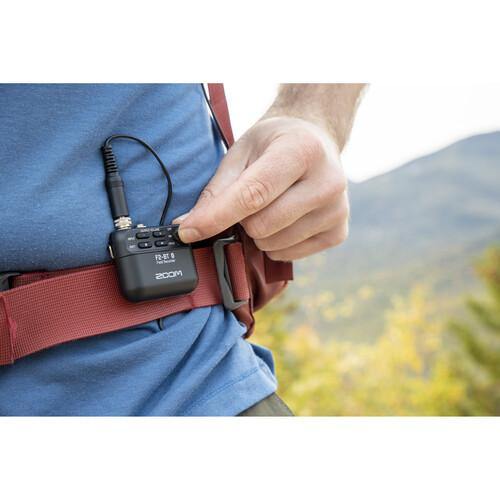 Zoom F2-BT Ultracompact Bluetooth-Enabled Portable Field Recorder with Lavalier Microphone | PROCAM