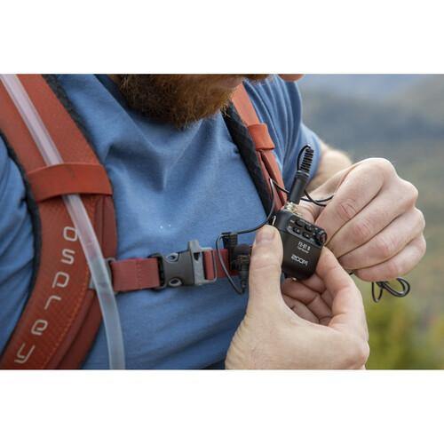 Zoom F2 Ultracompact Portable Field Recorder with Lavalier Microphone | PROCAM