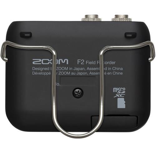 Zoom F2 Ultracompact Portable Field Recorder with Lavalier Microphone | PROCAM