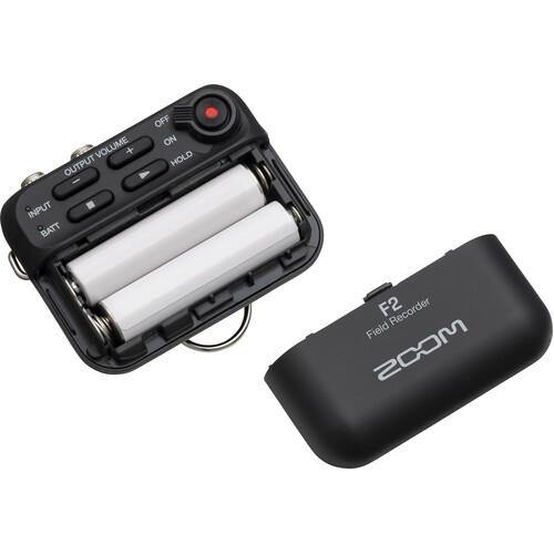 Zoom F2 Ultracompact Portable Field Recorder with Lavalier Microphone | PROCAM