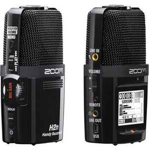 Zoom H2n 2-Input / 4-Track Portable Handy Recorder with Onboard 5-Mic Array | PROCAM