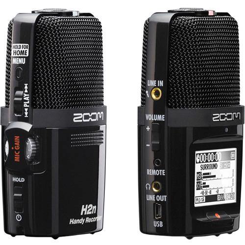 Zoom H2n 2-Input / 4-Track Portable Handy Recorder with Onboard 5-Mic Array | PROCAM