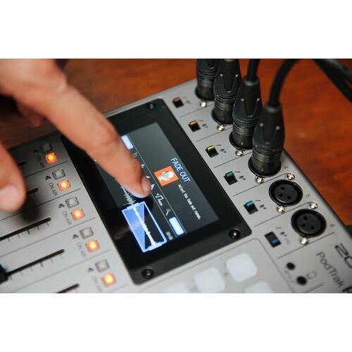 Zoom PodTrak P8 Portable Multitrack Podcast Recorder | PROCAM