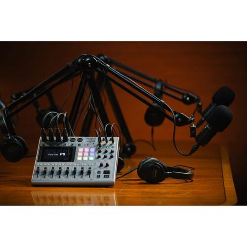 Zoom PodTrak P8 Portable Multitrack Podcast Recorder | PROCAM